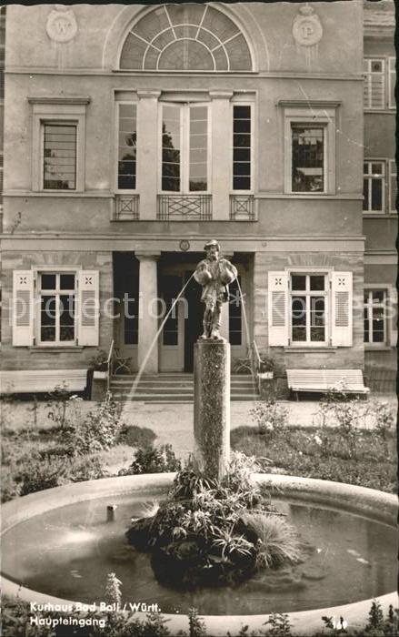 Bad Boll Kurhaus Haupteingang