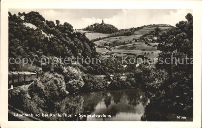 Kahla Thueringen Leuchtenburg Saalepartie