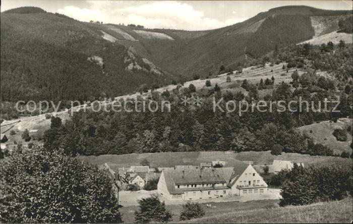 Oberschoenau Thueringen Erholungsheim Leipzig Stadt