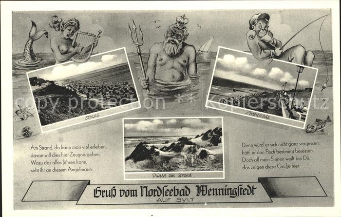 Wenningstedt Sylt Strand Promenade