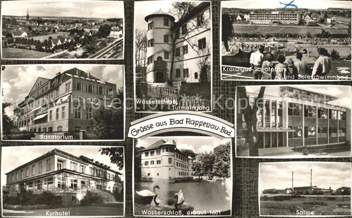 Bad Rappenau Sanatorium Saline Wasserschloss Kuthotel