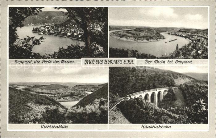 Boppard Rhein Viersenblick Hunsrueckbahn
