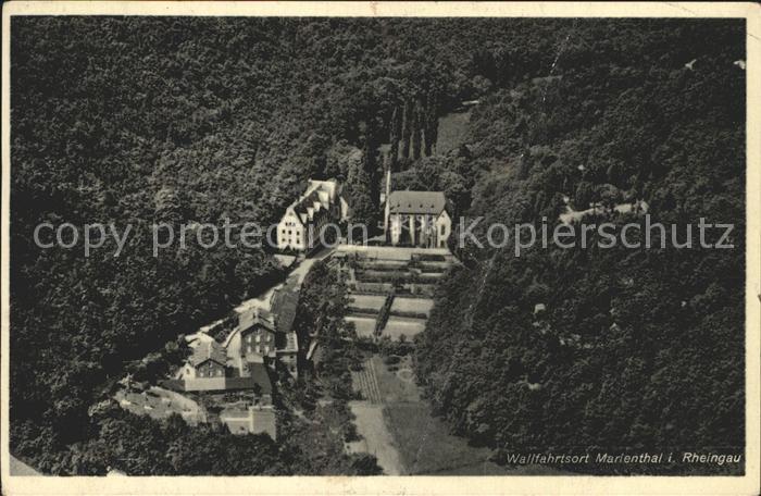 Marienthal Rheingau Fliegeraufnahme Wallfahrtsort