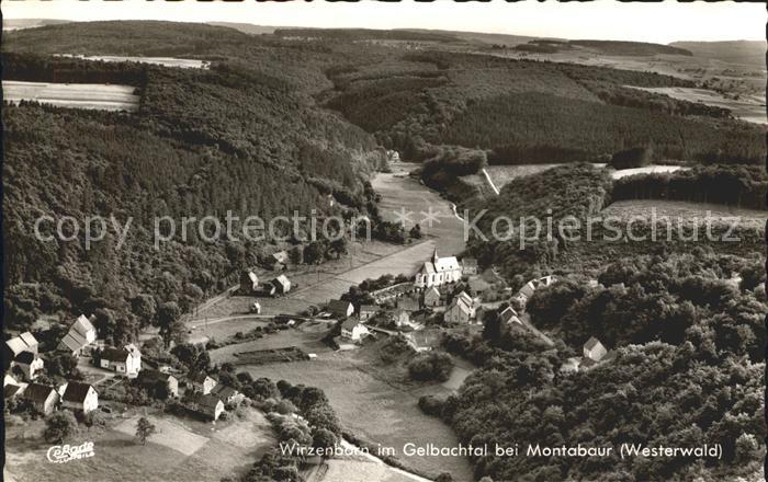 Wirzenborn Fliegeraufnahme im Gelbachtal bei Montabaur