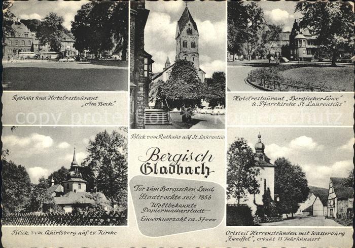 Bergisch Gladbach Rathaus Hotel Restaurant Bergischer Loewe