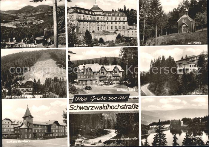 Schwarzwald Schwarzwaldhochstrasse Am Plättig Baden