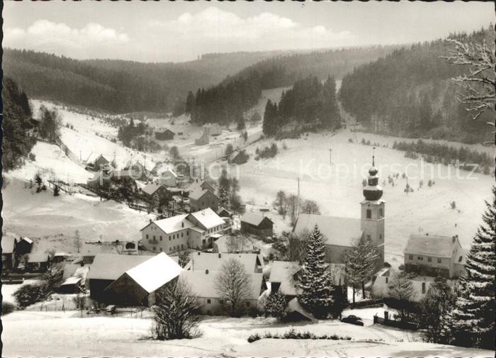 Warmensteinach Oberwarmensteinbach im Schnee