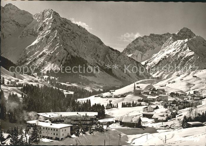 Hirschegg Kleinwalsertal Vorarlberg Skigebiet