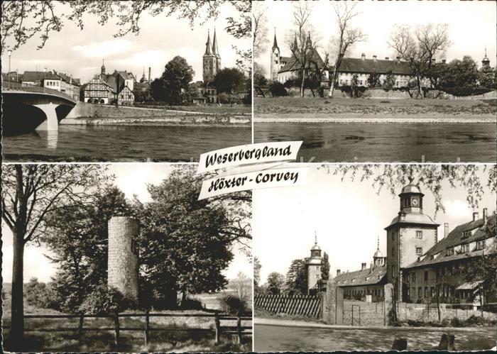 Hoexter Weser Corvey Weserbergland