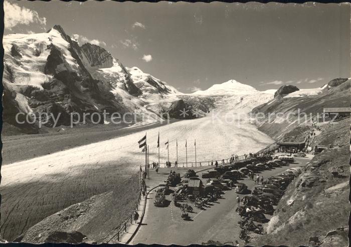 Freiwandeck Grossglockner Parkplatz mit Johannisberg