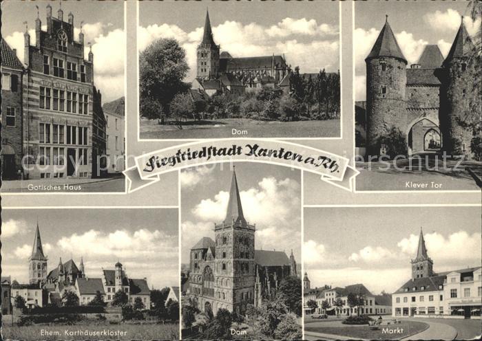 Xanten Klever Tor Dom Karthaeuserkloster Siegfriedstadt