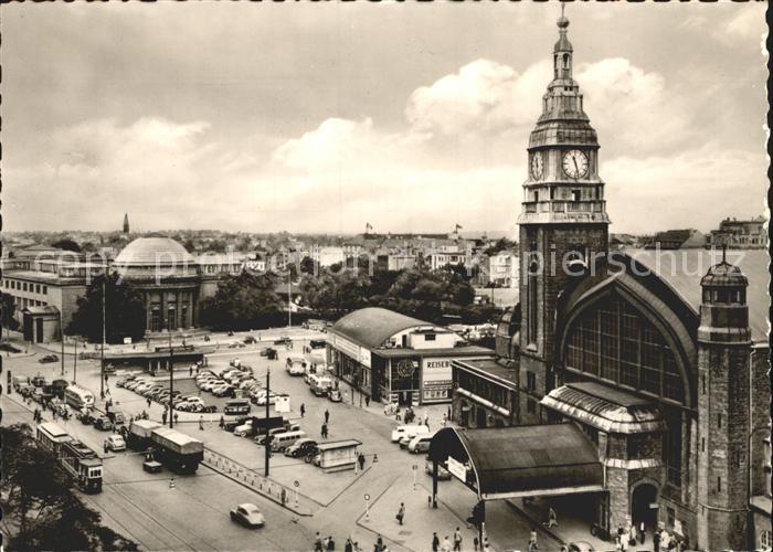 HAMBURG  CITY Hauptbahnhof und Kunsthalle