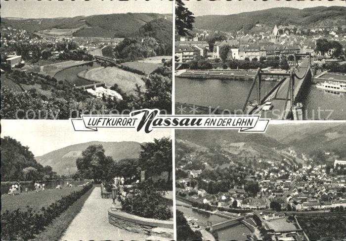 Nassau Lahn Fliegeraufnahme Lahnpartie