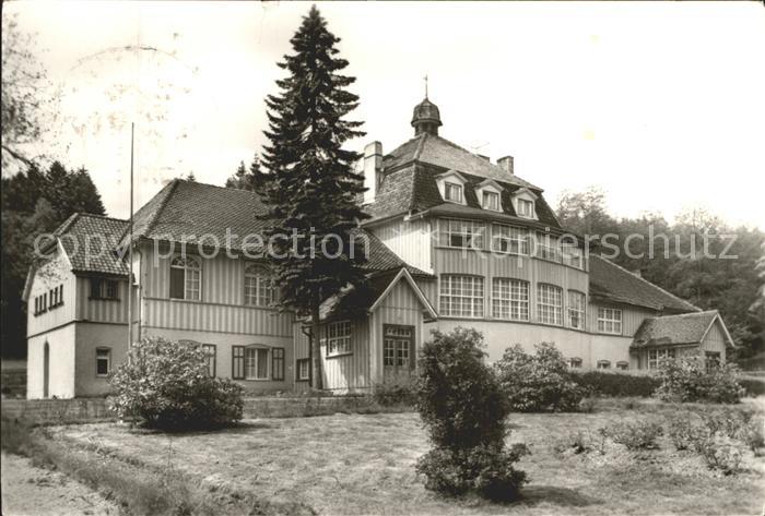 Benneckenstein FDGB Erholungsheim Harzhaus