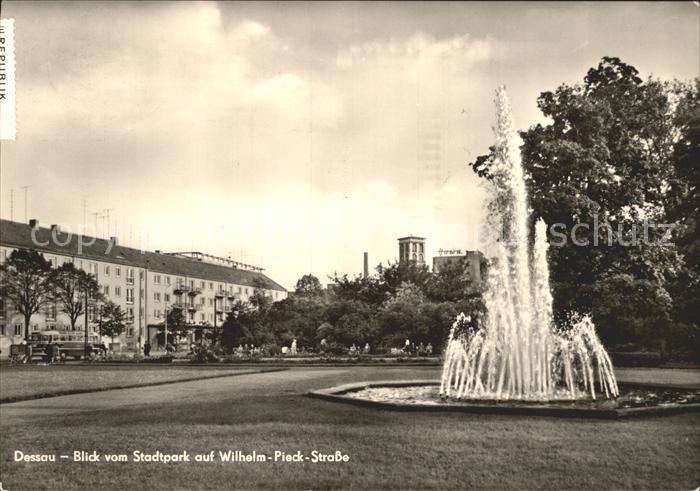 Dessau-Rosslau Wilhelm Pieck Strasse
