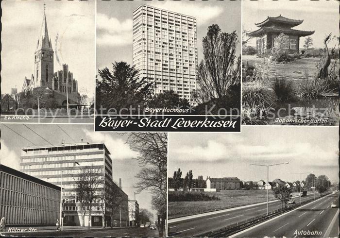 LEVERKUSEN  CITY Koelner Strasse Kirche