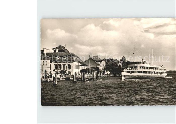 Motorschiffe ueberlingen Bodensee Schiffslandeplatz