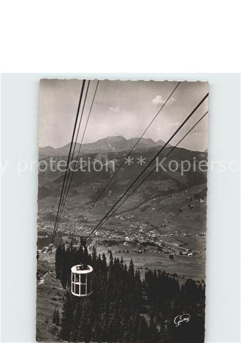 Seilbahn Teleferique Mont d Arbois Megeve