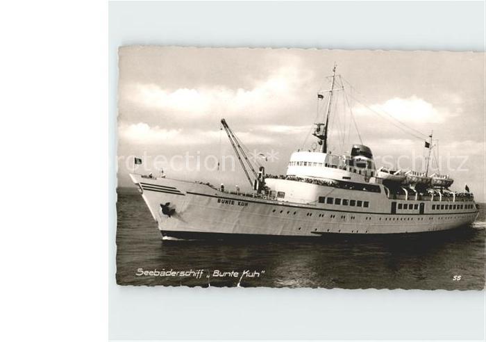 Schiffe Ships Navires Bunte Kuh