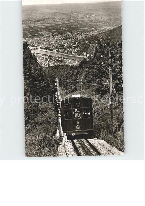 Zahnradbahn Koenigstuhl Heidelberg