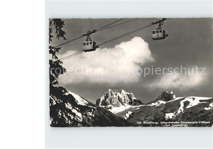 Seilbahn Engelberg Gerschnialp-Truebsee Spannoerter
