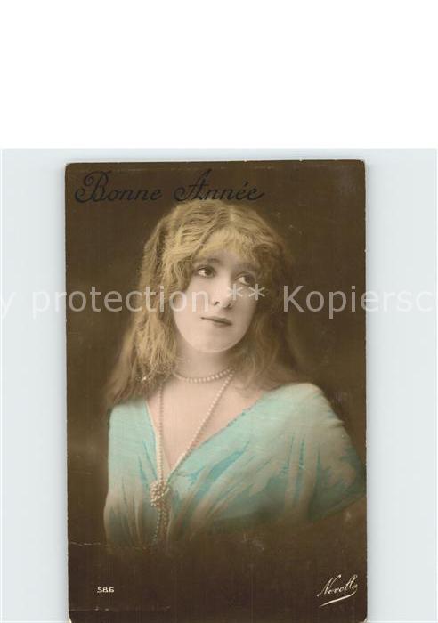 Frauen Perlenkette Neujahr