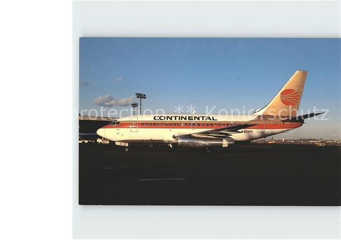 Flugzeuge Zivil Continental Airlines Boeing 737-130