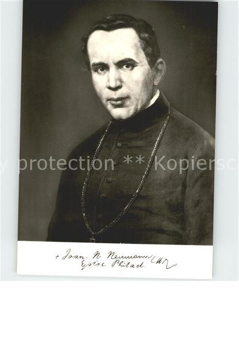 Bischof Religion Johannes Nepomuk Neumann