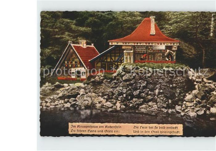 Maerchen Sagen Haensel und Gretel Maerchengrund Bad Sachsa