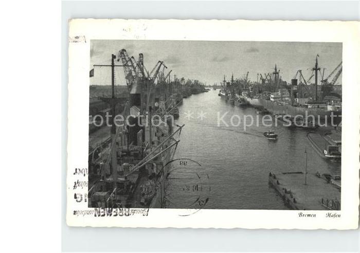 Schiffe Ships Navires Bremen Hafen