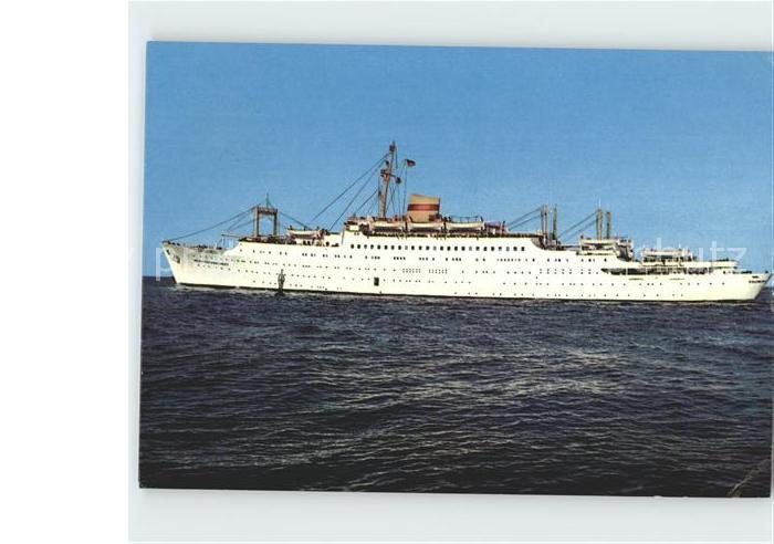 Dampfer Oceanliner MS Voelkerfreundschaft