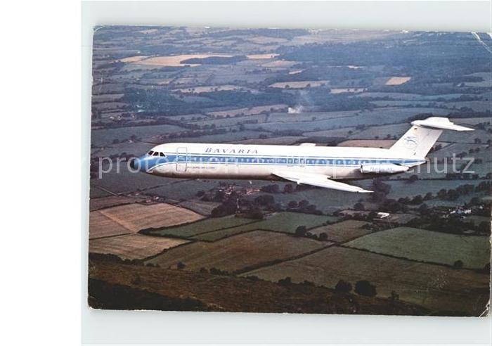 Flugzeuge Zivil Bavaria Bac Super One-Eleven Holiday Jet