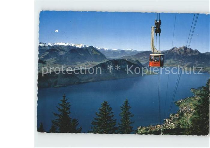 Seilbahn Weggis-Rigi Kaltbad Vierwaldstättersee