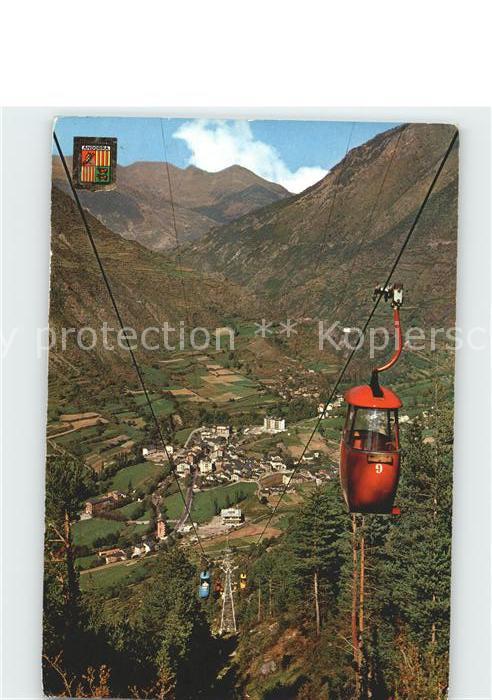 Seilbahn Llac d Engolasters Valls d'Andorra