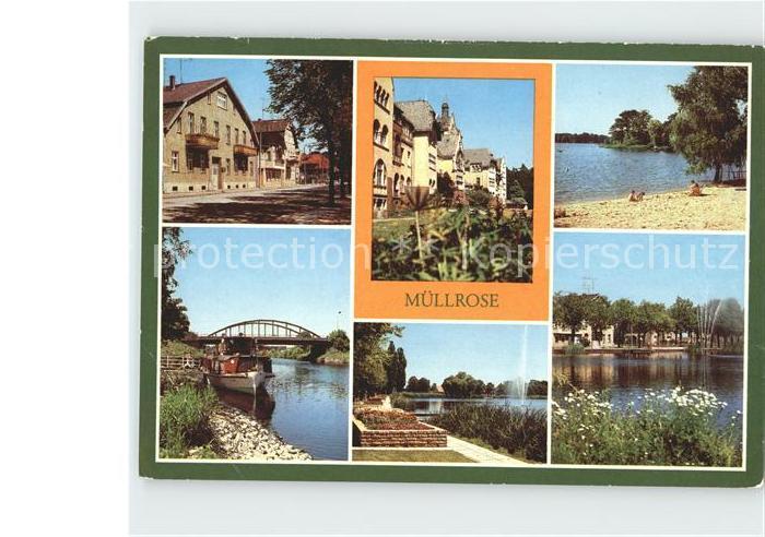 Muellrose Strasse der Deutsch-Sowjetischen Freundschaft Kreispflegeheim