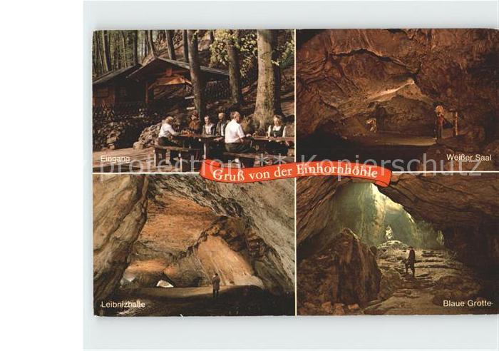 Hoehlen Caves Grottes Einhorn Herzberg-Scharzfeld