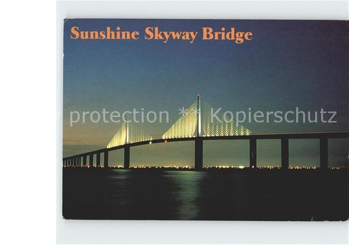 Bruecken Bauwerke Sunshine Skyway Bridge Florida