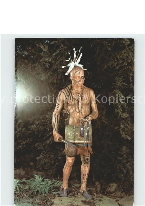 Indianer Native American Irokesen-Häuptling Indianer-Museum Karl