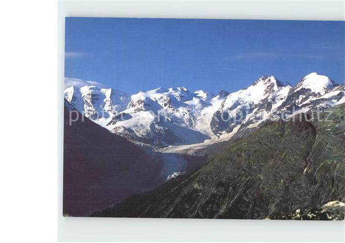 Gletscher Piz Palü Bellavista Piz Bernina Piz Mor