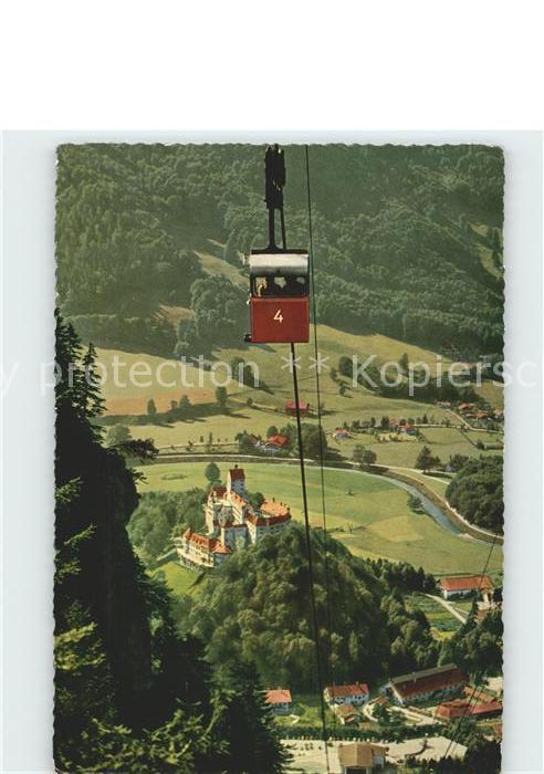 Seilbahn Kampenwand Schloss Hohenaschau Chiemgau