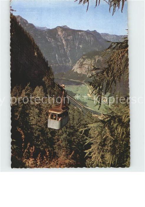 Seilbahn Dachstein Obertraun Hallstaetter See