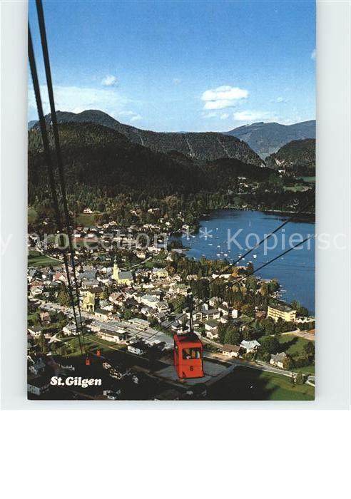 Seilbahn Zwoelferhorn St. Gilgen Wolfgangsee