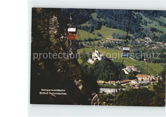 Seilbahn Kampenwand Schloss Hohenaschau