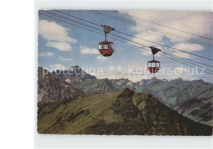 Seilbahn Riezlern/Kanzelwand Kleinwalsertal Widderstein