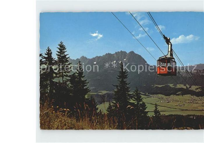 Seilbahn Harschbichl St. Johann in Tirol Wilder Kaiser