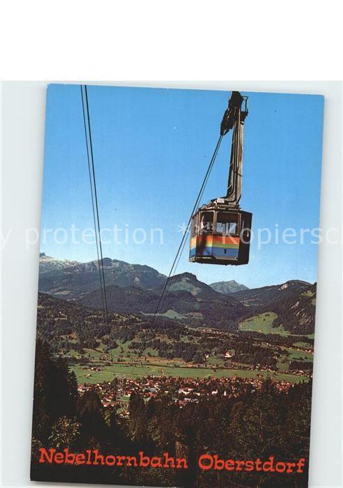 Seilbahn Nebelhorn Oberstdorf