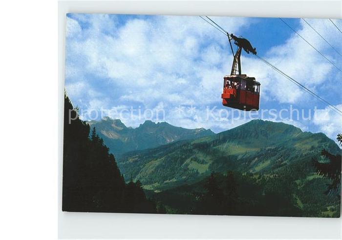 Seilbahn Nebelhorn Oberstdorf Schlappoldereck Kanzelwand