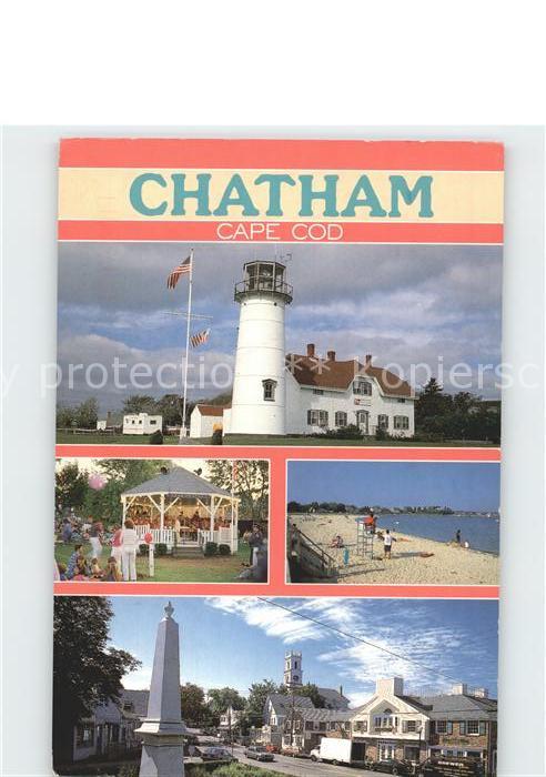 Leuchtturm Lighthouse Chatham Cape Cod Massachusetts