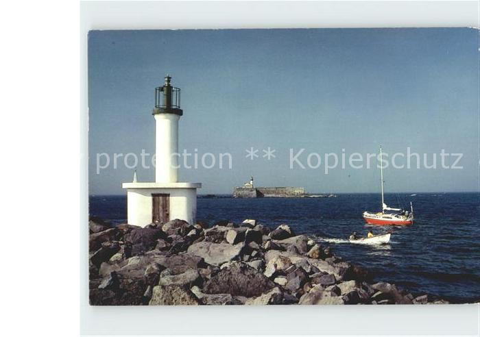 Leuchtturm Lighthouse Cap d Agde Mole Richelieu
