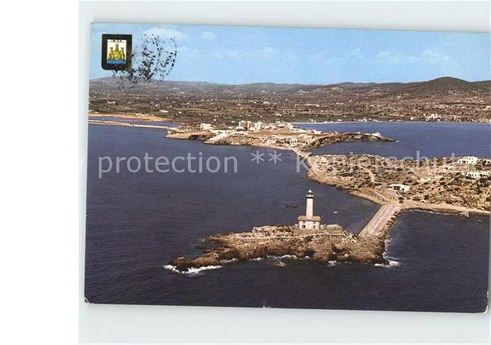 Leuchtturm Lighthouse Ibiza Isla Blanca Illa Plana y Valersin